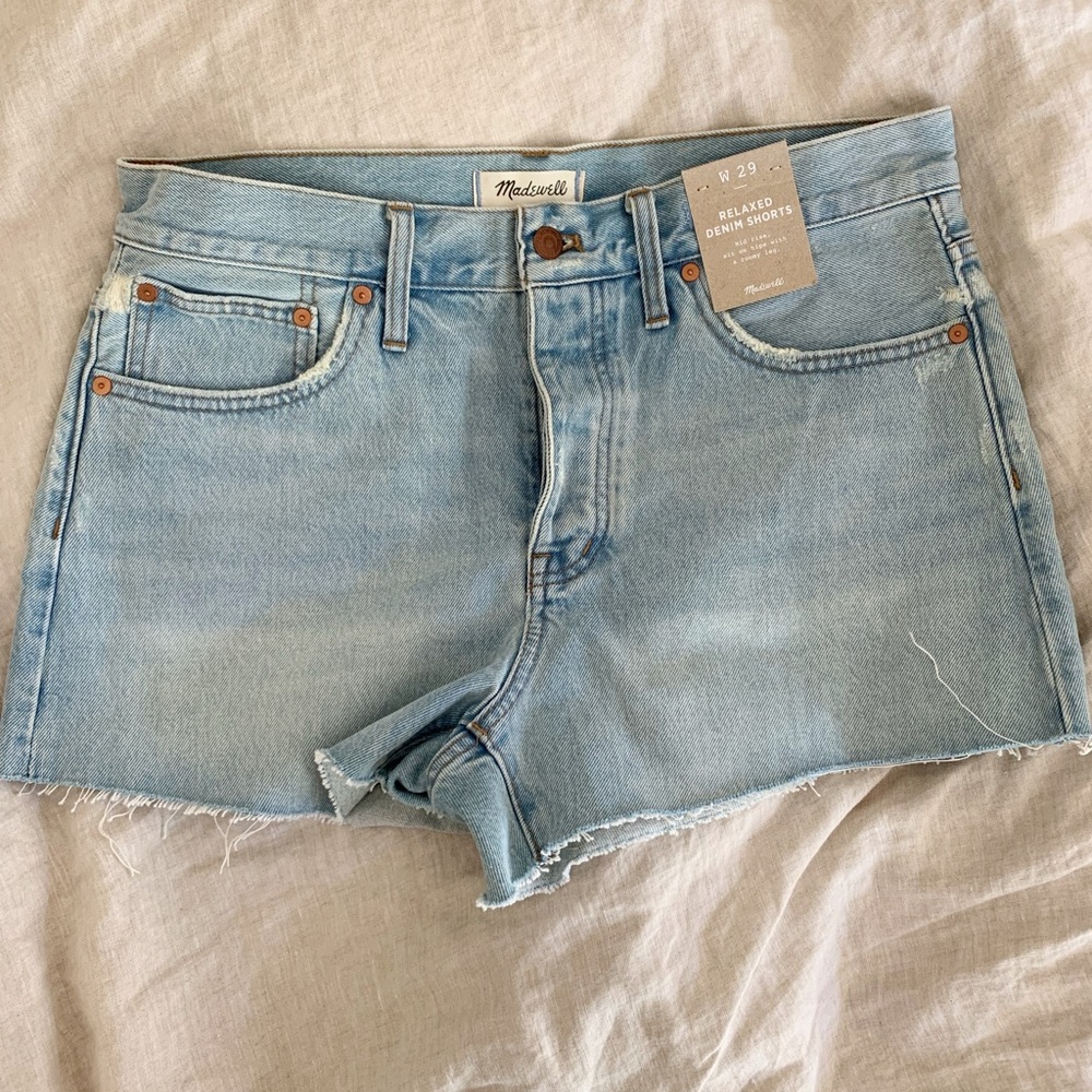 Madewell Relaxed Denim Shorts